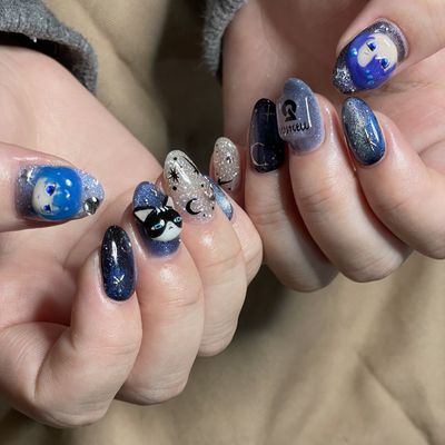 【推し活に🥳】痛ネイル/キャラクターネイル/概念ネイル🫶¥14300〜