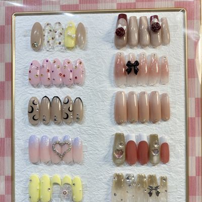 【ネイリー限定】定額パーツコース💅¥9,700→¥9,000