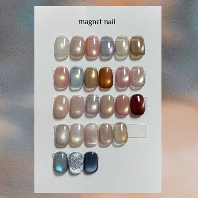 マグネットネイル🫧¥7,000→¥6,500