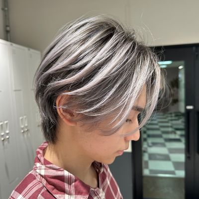 メンズカット+バレイヤージュ ¥22000