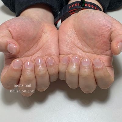 【Hand】クリアジェルネイル