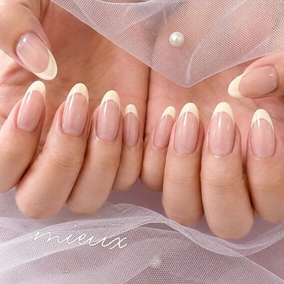〔hand〕クリアベースフレンチ￥5280 ＊ 初回ソフトジェルオフ無料