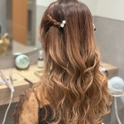 NEWカワイイヘアセット(巻き髪only･ハーフツイン◎)