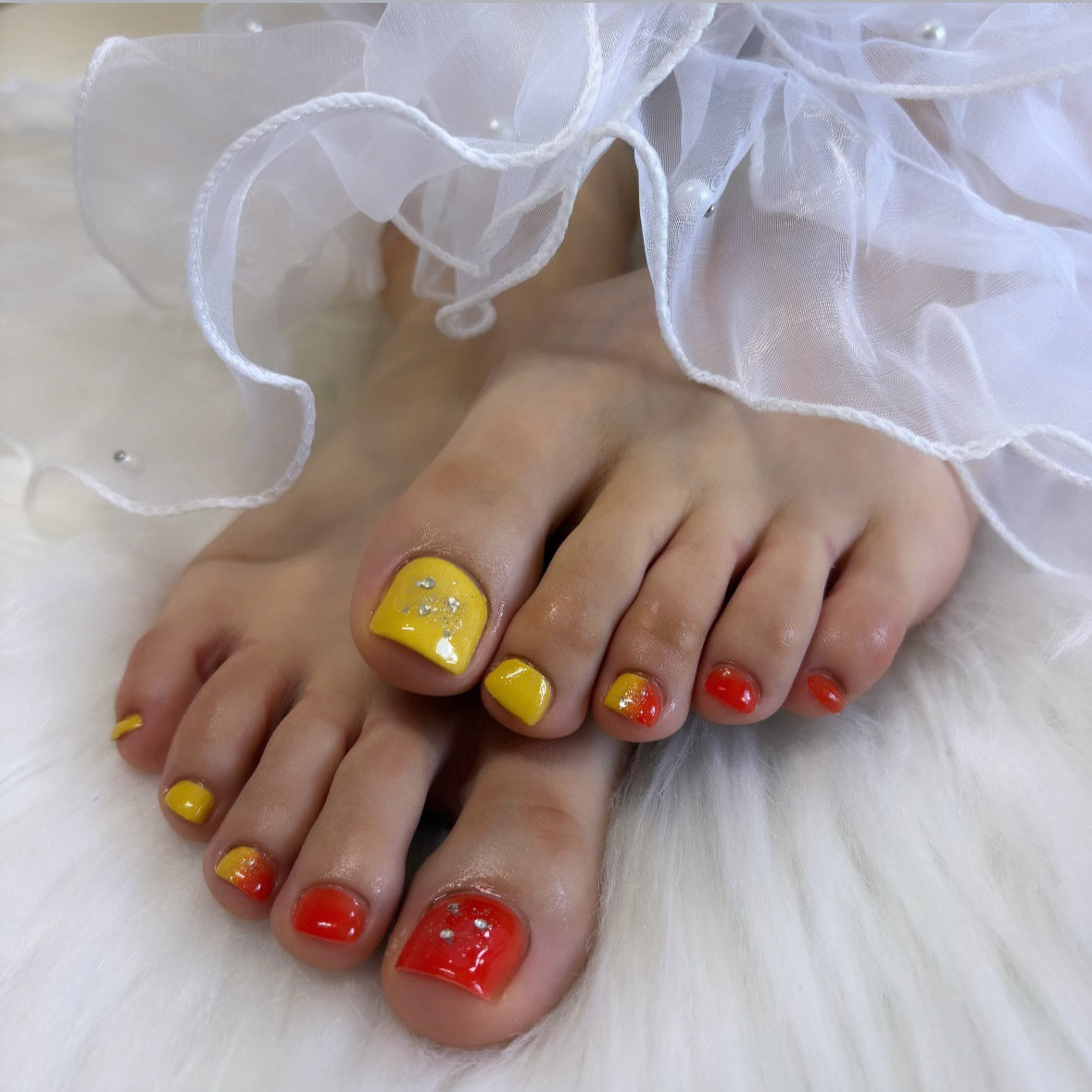 デザインフットネイル