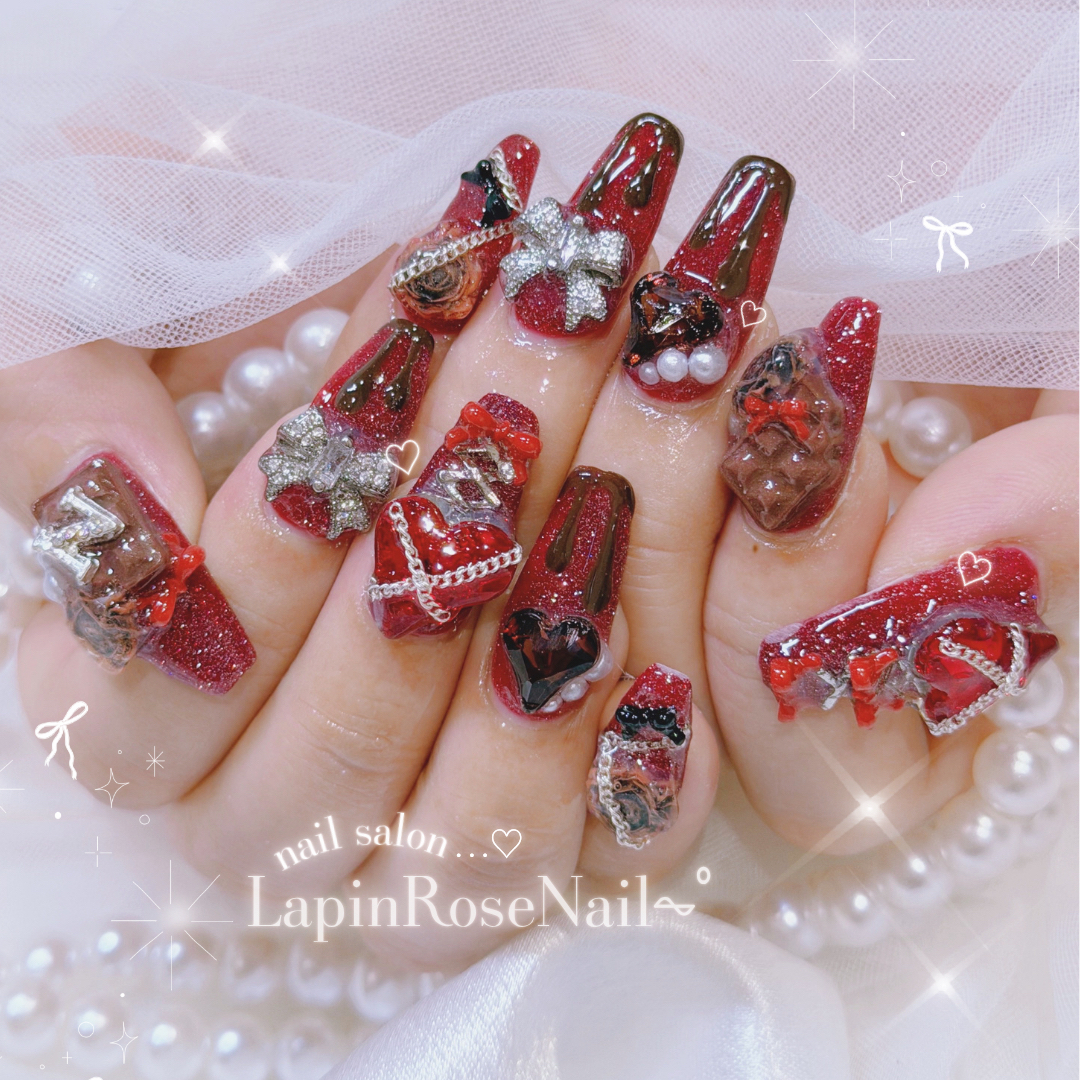 lapinrose_nail