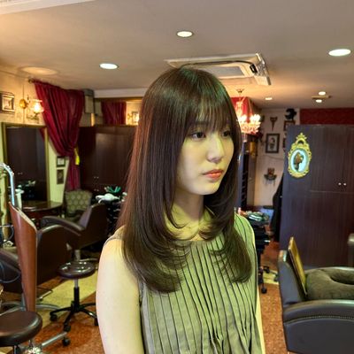 【✨2名限定✨】艶髪カット➕高補修ケアカラー➕高濃度活性ケラチントリートメント