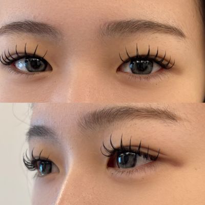 最長２ヶ月！持ち1.5〜2倍🇰🇷束感LEDフラットラッシュ140本以上(オフ込)💫