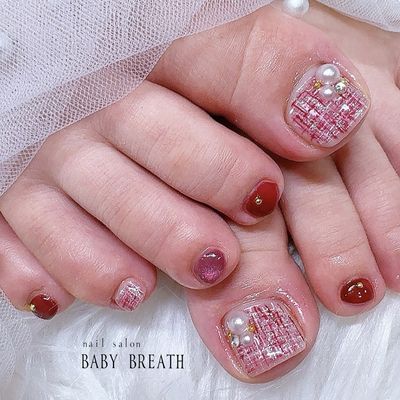【フット】フルアートし放題🎨持込デザインOK🙆‍♀️《ストーン10個込》