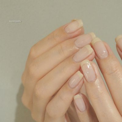 フレンチ、グラデーション