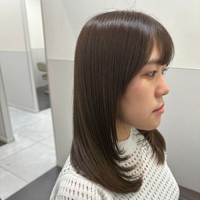 ✨艶髪カット➕高補修ケアカラー✨