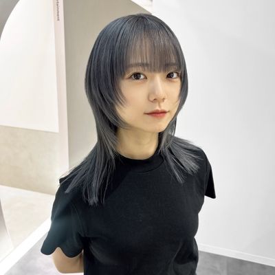 カット+全頭ブリーチダブルカラー+トリートメント