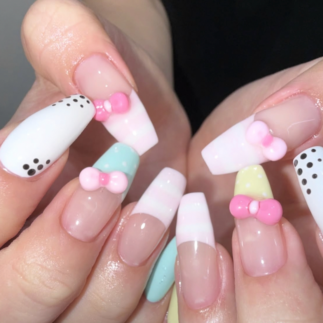 Babieblue_RibonNail