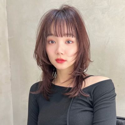 ⚠️３回目まで⚠️透明感艶カラー+カット＋1stepトリートメント