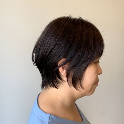 カット+カラー（全体染め）+トリートメント