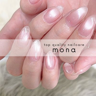 hand💅マグネットワンカラー🩷🩵🧲オフ無し　#26