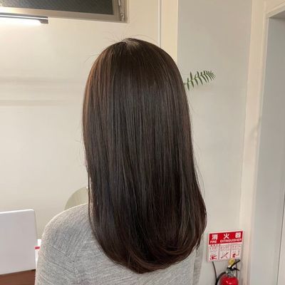 縮毛矯正+トリートメント