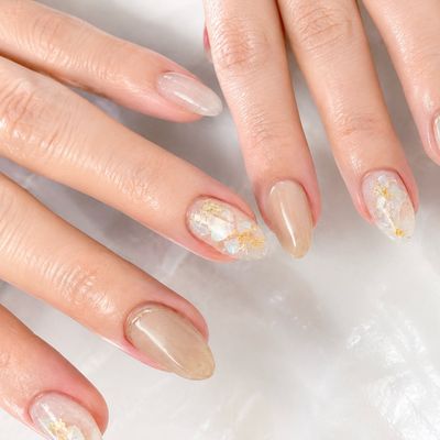 オフ込み★長さだし（チップ）＋10本フルアート