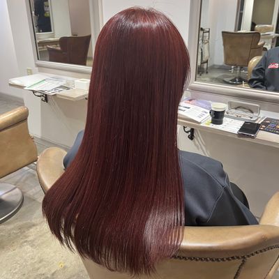【ご新規様限定‼️】カット＋ブリーチなし💁‍♀️ダブルカラー