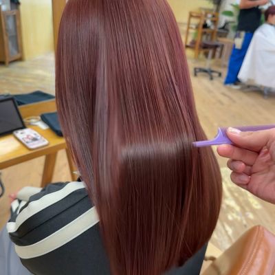 【ネイリー限定✨】髪質改善ストレート+メンテナンスカット+高濃度シルクTR