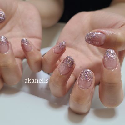 ラメグラデーション
※オフの選択をしてください