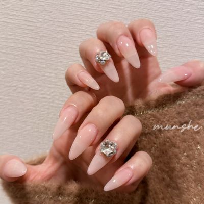 【hand】ワンカラー➕2art 💝