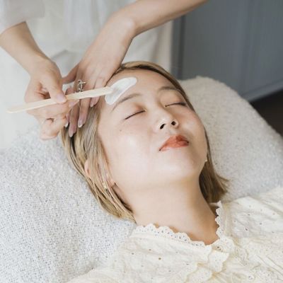 〔顔脱毛/メイクのりUP〕フェイスWAX全顔＋モデリングパック付