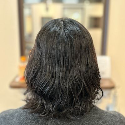 🩰〖柔らかい質感〗似合わせカット+ナチュラルパーマ+クイックTR※レディースのみ