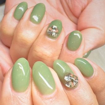 ワンカラーorラメグラデーション