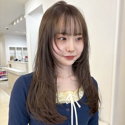 カット＋ブリーチなしダブルカラー