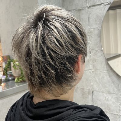 Haircut + Bleach + Color