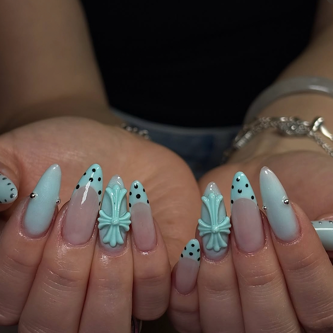 Babieblue_RibonNail