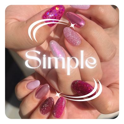 【ジェル】シンプルコース❤︎持ち込みOK