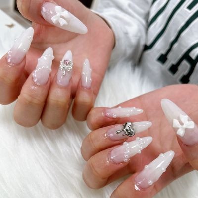 持ち込みシンプルデザイン✖️10本長出し🩷オフ込み