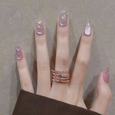 ラメグラxマグネットネイル