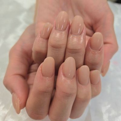 スカルプ(長さ出し)自爪風ネイル★深爪補強にも◎
