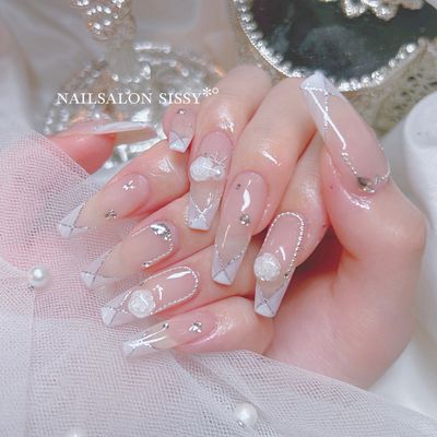 フルチップ長さだし🎀 アートし放題