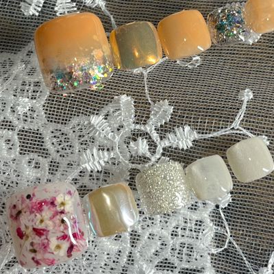 フット定額アート　¥8000