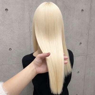 ⭐️次世代最高峰エフェクトブリーチ全頭1回＋全頭ケアカラー＋高濃度処理TR⭐️