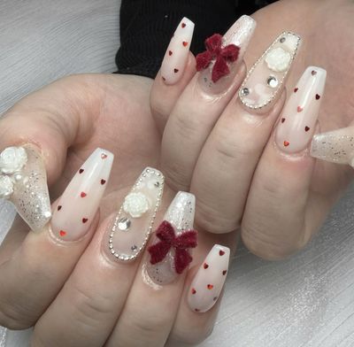 [Hand]最旬春デザイン/フィルイン付き ¥7980