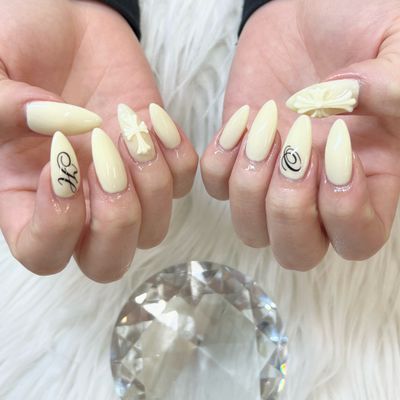 【持込画像ok】Hand★シンプルアート(パーツ込み)★¥7300