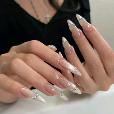  [10本チップ長さ出し] デザイン持ち込みやり・パーツ付け放題