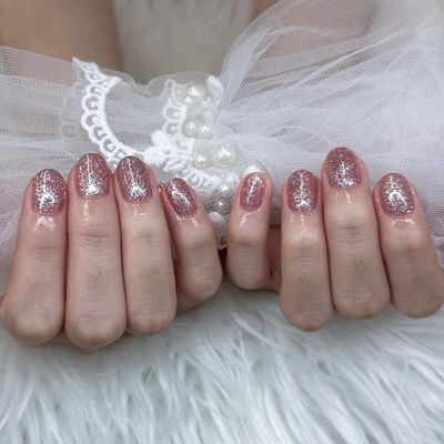 ラメ・フラッシュネイル✨