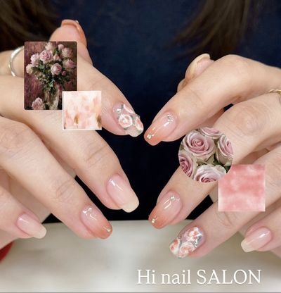 持ち込みデザインアート８本+ワンカラー２本🩷