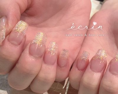 長さ出しジェルチップ★ワンカラーorグラデーションorラメグラorマグネット