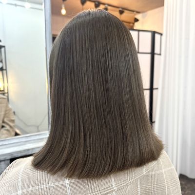 ブリーチ無しのダブルカラー＋1Stepトリートメント