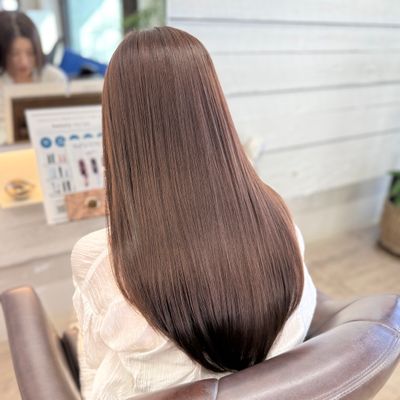 明るさ✨ブリーチなしダブルカラー