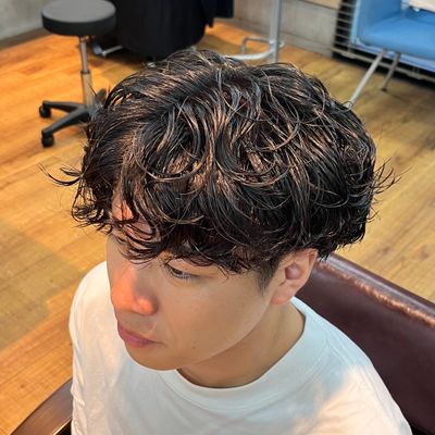 【メンズ限定】カット＋パーマ＋髪質改善トリートメント