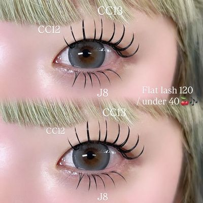 【中顔面短縮効◎💞】フラットマットラッシュ◇上120本/下(LED)40本