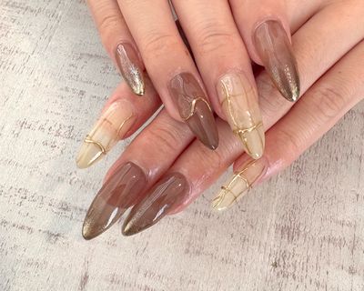 aprèsジェル長さ出し design art