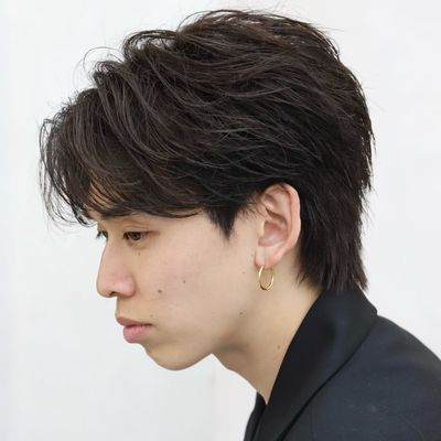 【再来】メンズカット+フェザーパーマorニュアンスパーマ